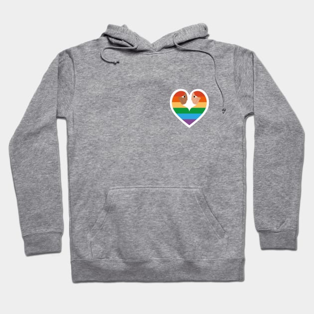 Love is Love Hoodie by damppstudio